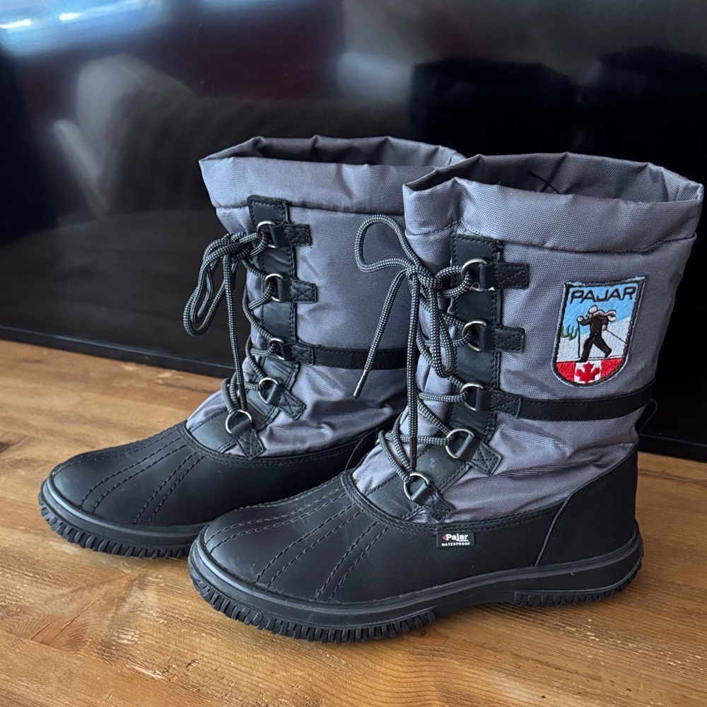 PAJAR Canada  Winter Boots - Fur Lined /Waterproof ,  Size 8-8.5 -NEVER WORN!
